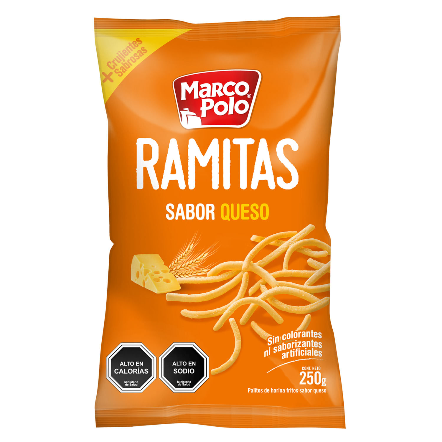 RAMITAS QUESO MARCO POLO X 250 GRS                